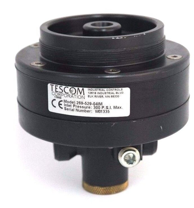 NEW TESCOM 269-529-04IM FLOW BOOSTER 26952904IM INLET PRESSURE: 300 PSI