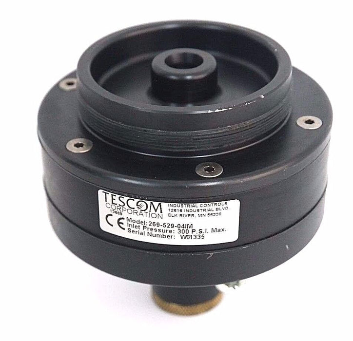 NEW TESCOM 269-529-04IM FLOW BOOSTER 26952904IM INLET PRESSURE: 300 PSI