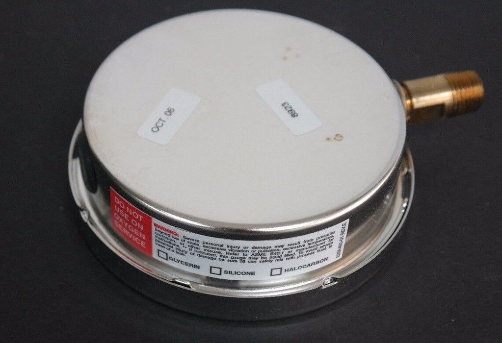 NIB ASHCROFT 35-1009-AW-02L-1000#-LL DURALIFE GAUGE 3-1/2 INCH, 1QA-42178-017