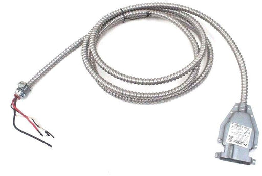 LOT OF 2 LITHONIA LIGHTING QC 120 12 3G 09 CONVERTER W/ CONDUIT CABLE