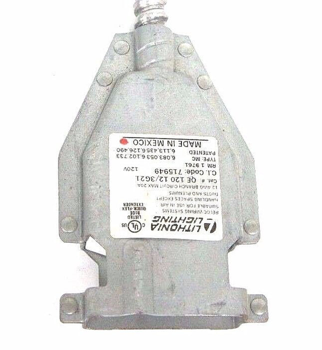 LITHONIA LIGHTING QE 120 12/3G21 QUICK FLEX EXTENDER, QE12012/3G21