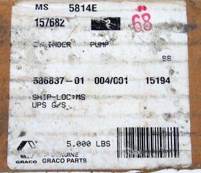NIB GRACO 157682 AIR SPRAYER CYLINDER 35-1/2" TOTAL LENGTH