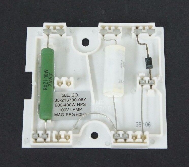 NEW GE 35-216700-06Y LAMP IGNITOR 200-400W HPS, 100V LAMP, MAG-REG 60HZ