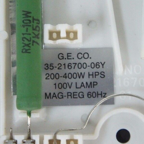 NEW GE 35-216700-06Y LAMP IGNITOR 200-400W HPS, 100V LAMP, MAG-REG 60HZ