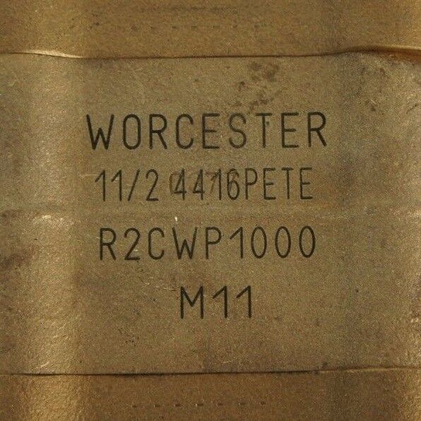 NEW WORCESTER FLOWSERVE R2CWP1000 BALL VALVE 1-1/2" SWT 11/2 4416PETE, 4416PMTE