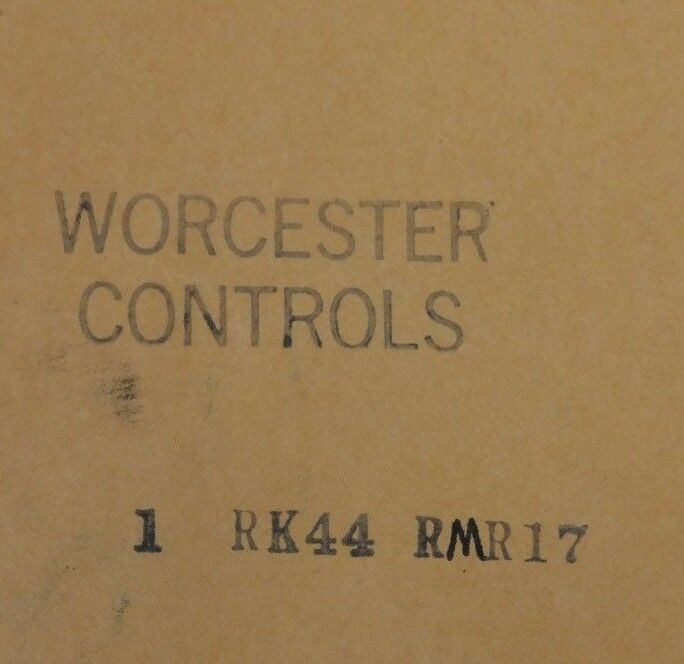 NEW WORCESTER CONTROLS RK44 RMR17 KIT, VALVE, BALL, SEAT AND SEAL RK44RMR17