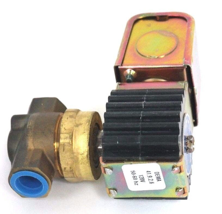 NIB DEMA ENGINEERING 453P SOLENOID VALVE 1500MRP, 1200MOPD, 120/60VOLTS