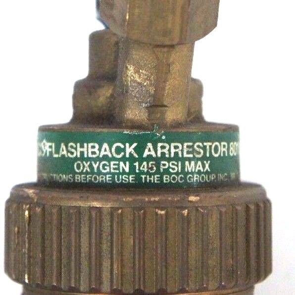 AIRCO 8010786 FLASHBACK ARRESTOR OXYGEN 145 PSI MAX