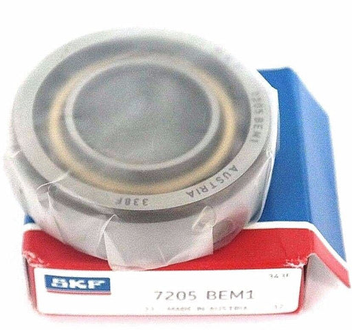 NIB SKF 7205 BEM1 BALL BEARING 7205BEM1