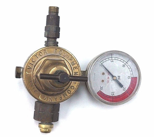 VICTOR EQUIPMENT S510A COMPRESSED GAS REGULATOR 304161, 350PSI W/ GAUGE