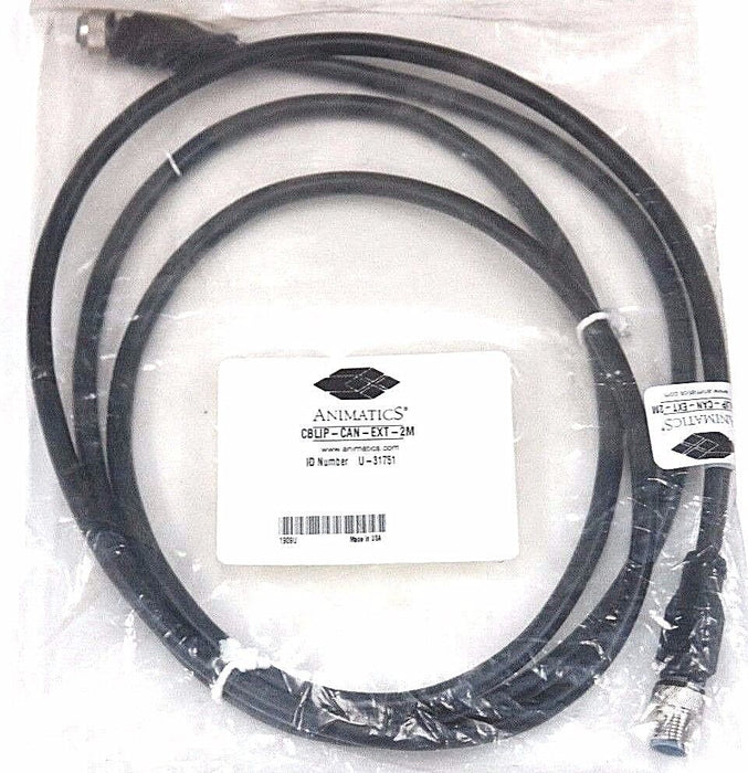 NIB ANIMATICS CBLIP-CAN-EXT-2M CONNECTOR CABLE CBLIPCANEXT2M