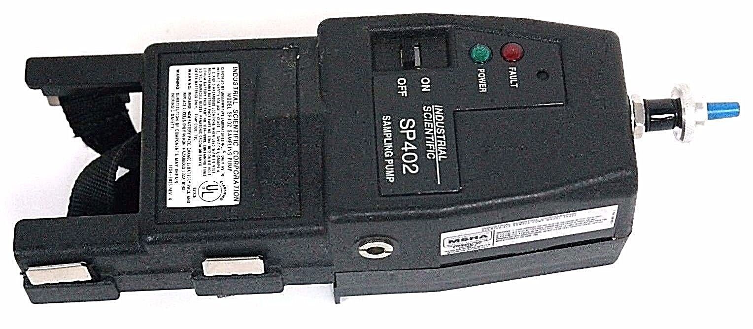 INDUSTRIAL SCIENTIFIC SP402 PERMISSIBLE SAMPLING PUMP