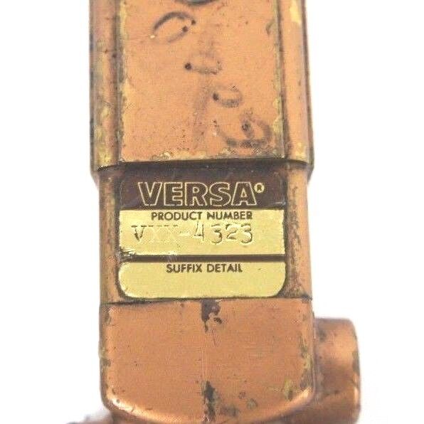 LOT OF 2 VERSA VXX-4323 SOLENOID VALVES VXX4323