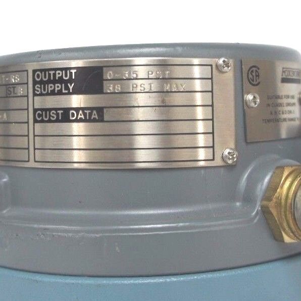 NEW FOXBORO E69P-BI1T-RS CURRENT TO AIR POSITIONER E69PBI1TRS