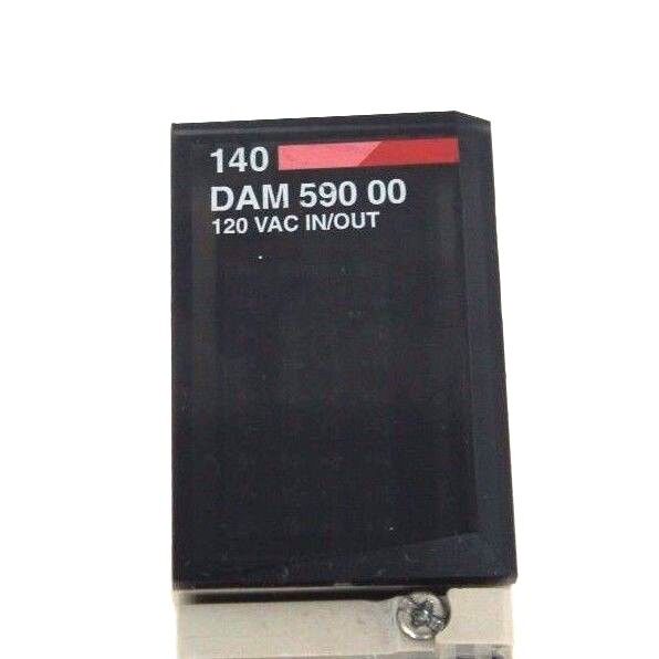 SCHNEIDER AUTOMATION 140-DAM-590-00 120 VAC IN/OUT 140DAM59000