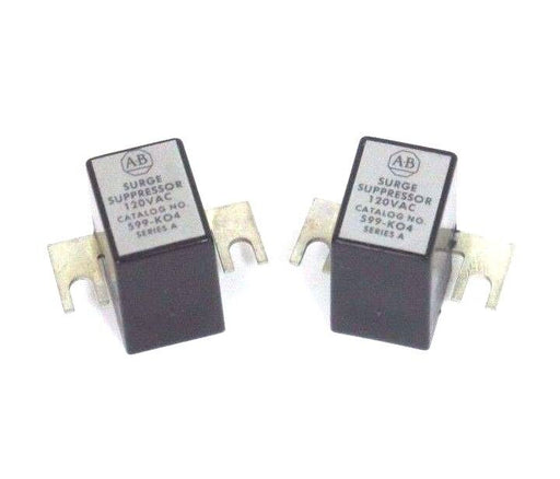 LOT OF 2 NEW ALLEN BRADLEY 599-KO4 SERIES A SURGE SUPPRESSORS 599-K04