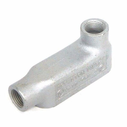 LOT OF 5 NEW APPLETON UNILET 1/2" LB FORM 35 ELBOW ENCLOSURES 4.5 CU IN