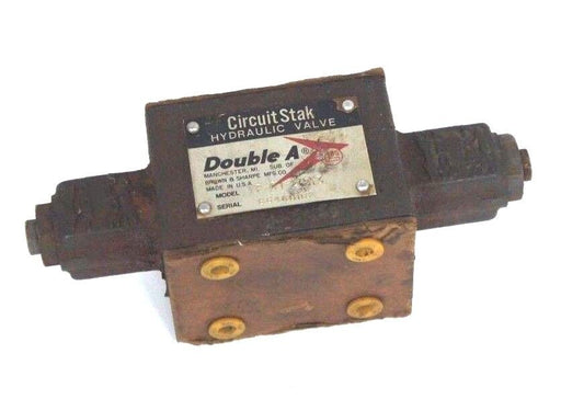 DOUBLE A YP-01-10A3 CIRCUIT STAK HYDRAULIC VALVE, YP0110A3