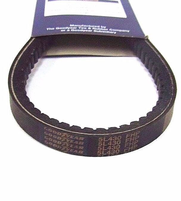 LOT OF 3 NEW GOODYEAR 5L430 V-BELTS TRUFLEX 43INCH OD 3/8IN DEPTH