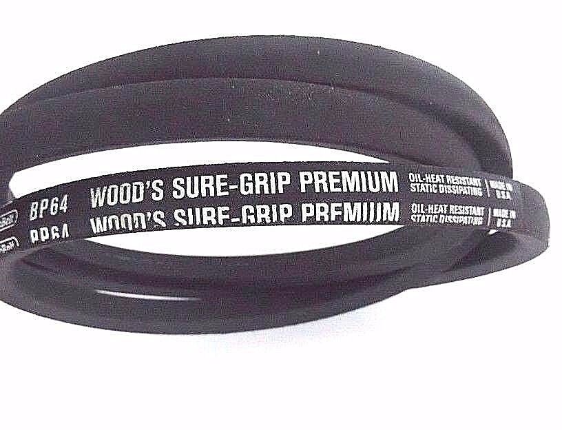 LOT OF 3 NEW TB WOOD'S BP64 ISO BELTS