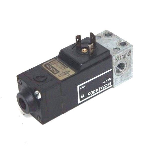 BOSCH 0-820-005-201 SOLENOID VALVE W/ 1827414006 PILOT VALVE 24V