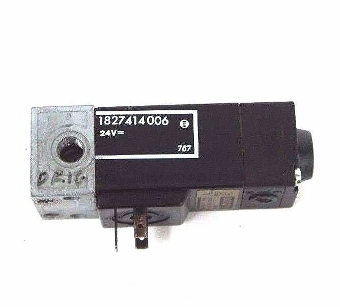 BOSCH 0-820-005-201 SOLENOID VALVE W/ 1827414006 PILOT VALVE 24V
