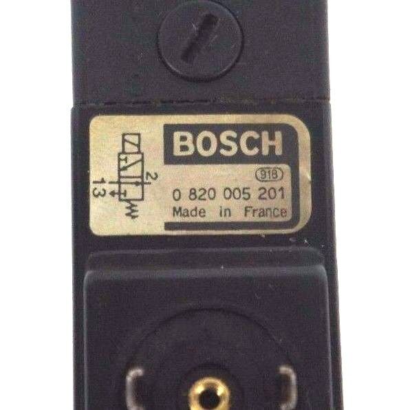 BOSCH 0-820-005-201 SOLENOID VALVE W/ 1827414006 PILOT VALVE 24V