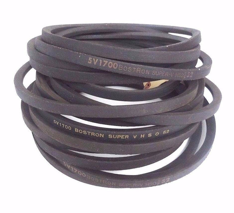 LOT OF 3 NEW BOSTRON 5V1700 SUPER-V HSO V-BELTS