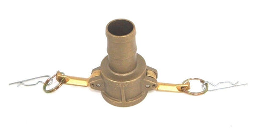 NEW TOUGH TITE ETC-TT SUCTION & DISCHARGE CAM LOCK BRASS HOSE COUPLING