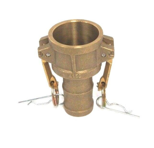 NEW TOUGH TITE ETC-TT SUCTION & DISCHARGE CAM LOCK BRASS HOSE COUPLING