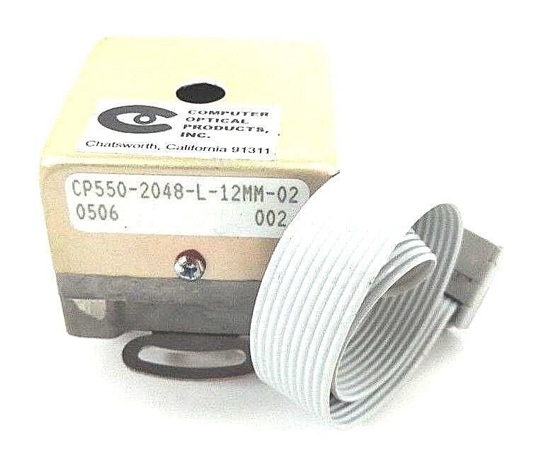 COMPUTER OPTICAL PRODUCTS CP550-2048-L-12MM-02 ENCODER W/ CABLE & ACCESSORIES