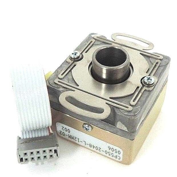 COMPUTER OPTICAL PRODUCTS CP550-2048-L-12MM-02 ENCODER W/ CABLE & ACCESSORIES