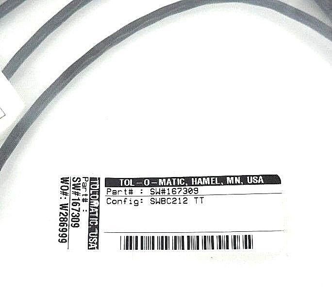 NEW TOL-O-MATIC SW#167309 REED SWITCH SWBC212TT, 167309