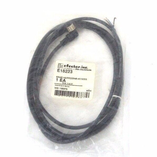 NEW IFM EFECTOR E18223 SENSOR CABLE BRAD HARRISON # E18223