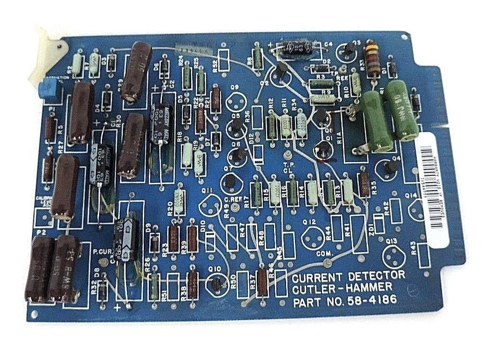 CUTLER HAMMER 58-4186 CURRENT DETECTOR BOARD 584186 - REPAIRED