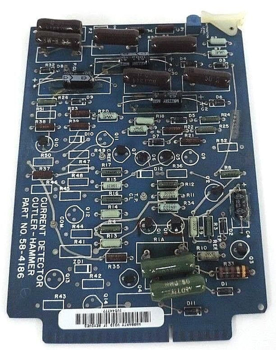 CUTLER HAMMER 58-4186 CURRENT DETECTOR BOARD 584186 - REPAIRED