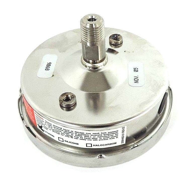 NIB ASHCROFT 35-1009SWL-2B 1500# PRESSURE GAUGE FBG4ALA, 1BA45111-012 GLYCERIN