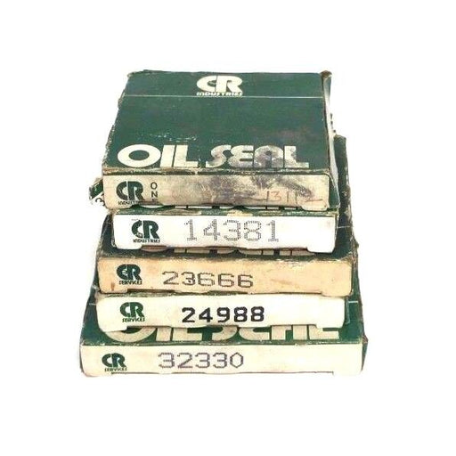 LOT OF 5 NIB CHICAGO RAWHIDE OIL SEALS 32330 , 24988 , 23666 , 14381 , 13112
