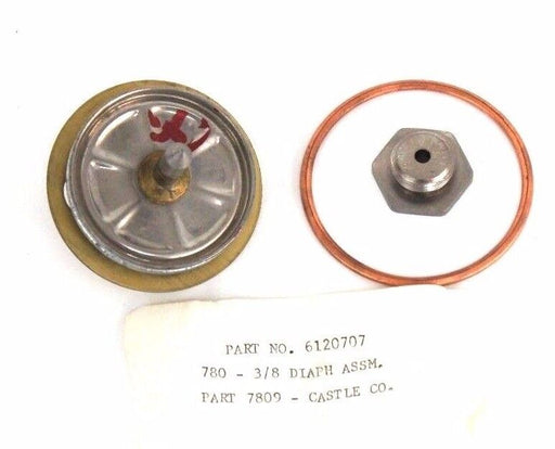 NIB CASTLE CO. 6120707 , 780-3/8 DIAPHRAGM ASSEMBLY PART 7809