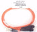 NEW ANIXTER 264444 FIBER OPTIC CABLE 62.5/125 LC-ST DPX-1M INSERTION LOSS 0.5