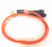 NEW ANIXTER 264444 FIBER OPTIC CABLE 62.5/125 LC-ST DPX-1M INSERTION LOSS 0.5