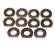 LOT OF 11 KRONES 1-024-45-035-0 SHIM RINGS 1024450350