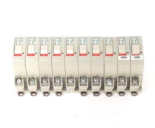 LOT OF 10 FUJI CP31FM/3 CIRCUIT PROTECTORS CP31FM 3 AMP BREAKER