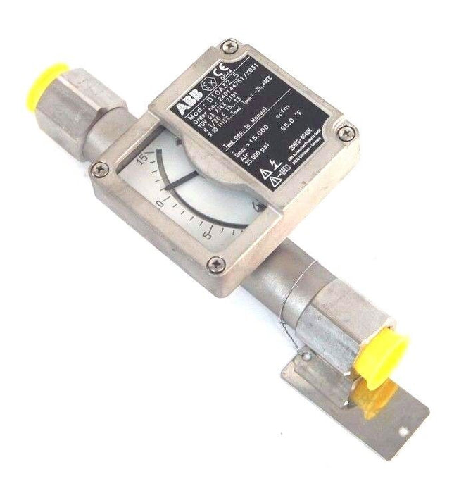 NEW ABB D10A32-5 FLOWMETER 1/2" NPT ORDER NO. 240144761/X031 D10A325