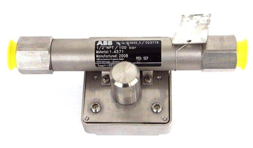 NEW ABB D10A32-5 FLOWMETER 1/2" NPT ORDER NO. 240144761/X019 D10A325