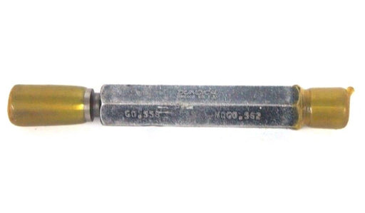 DUNDICK G-34254 HOLE PLUG BORE GAGE GO 0.558 NO GO 0.562