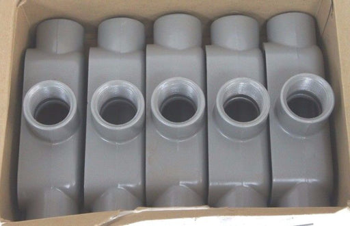 BOX OF 5 NEW KILLARK OT-3 CONDUIT BODIES 1" TYPE T, O SERIES, OT3