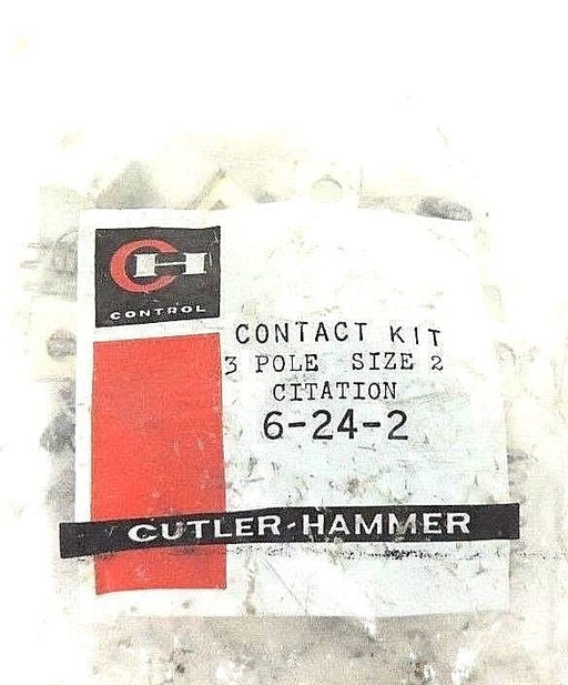 NEW CUTLER HAMMER 6-24-2 CONTACT KIT 3-POLE SIZE 2, 6242