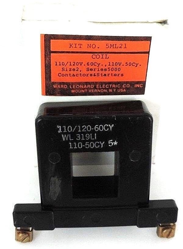 NIB WARD LEONARD WL-319L1 COIL WL319L1, 110/120-60CY, 110-50CY, KIT NO. 5ML21