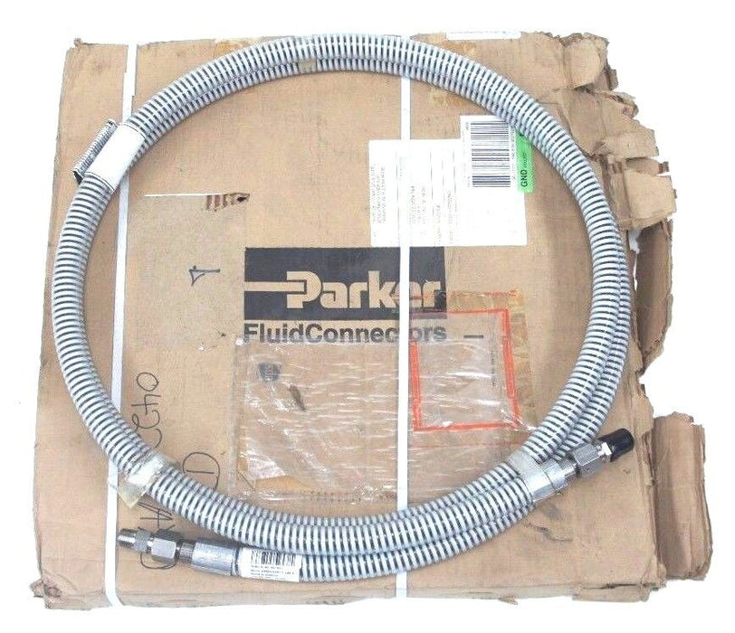 NIB PARKER PHCP32010552 HOSE: 2380N-05V71, 144.00 IN, W/ YA01-8-6C ADAPTER